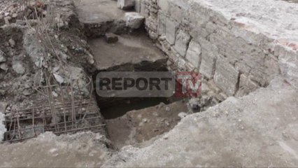 Report TV - Durrës, zbulohen objektet e  bastionit iliro-romak te Veliera