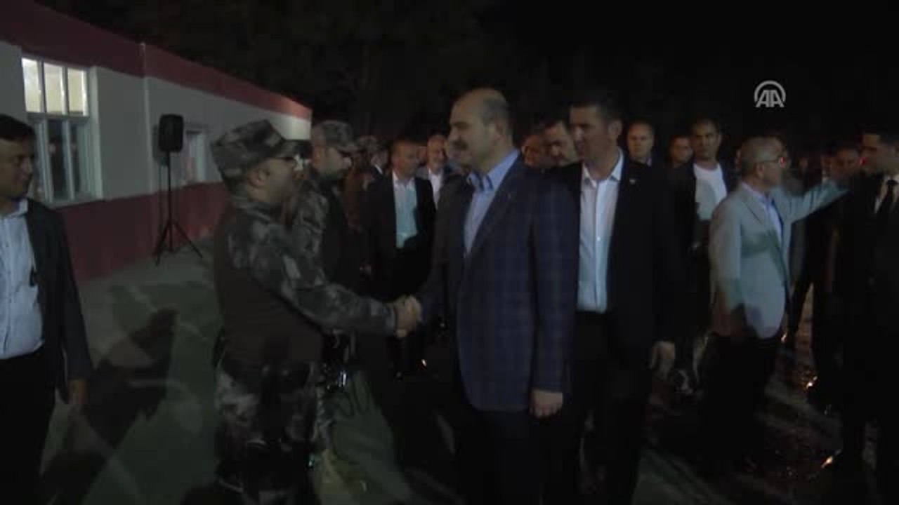 Içişleri Bakanı Soylu, Çevik Kuvvet ve Özel Harekat Şube Müdürlüğü Personeliyle Bir Araya Geldi