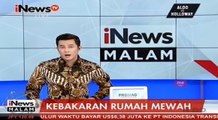 Rumah Mewah Tak Berpenghuni Ludes Terbakar