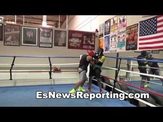 boxing skills sparring at power house - EsNews