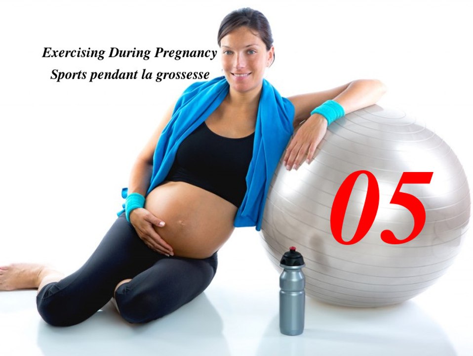 La grossesse Exercices de sport pour femme enceinte 05