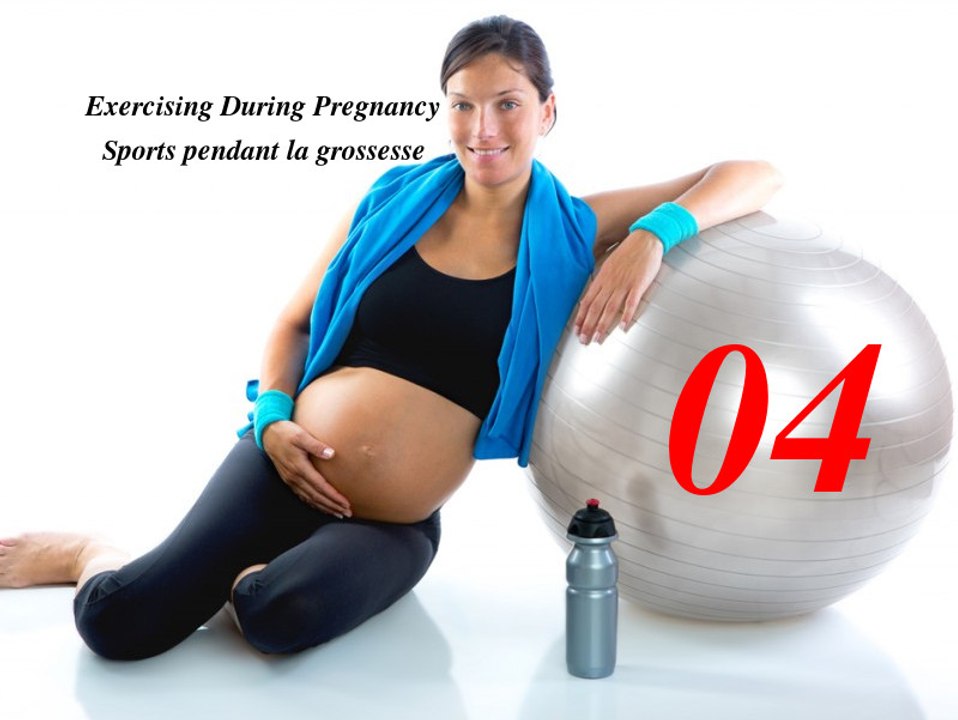 La grossesse Exercices de sport pour femme enceinte 04