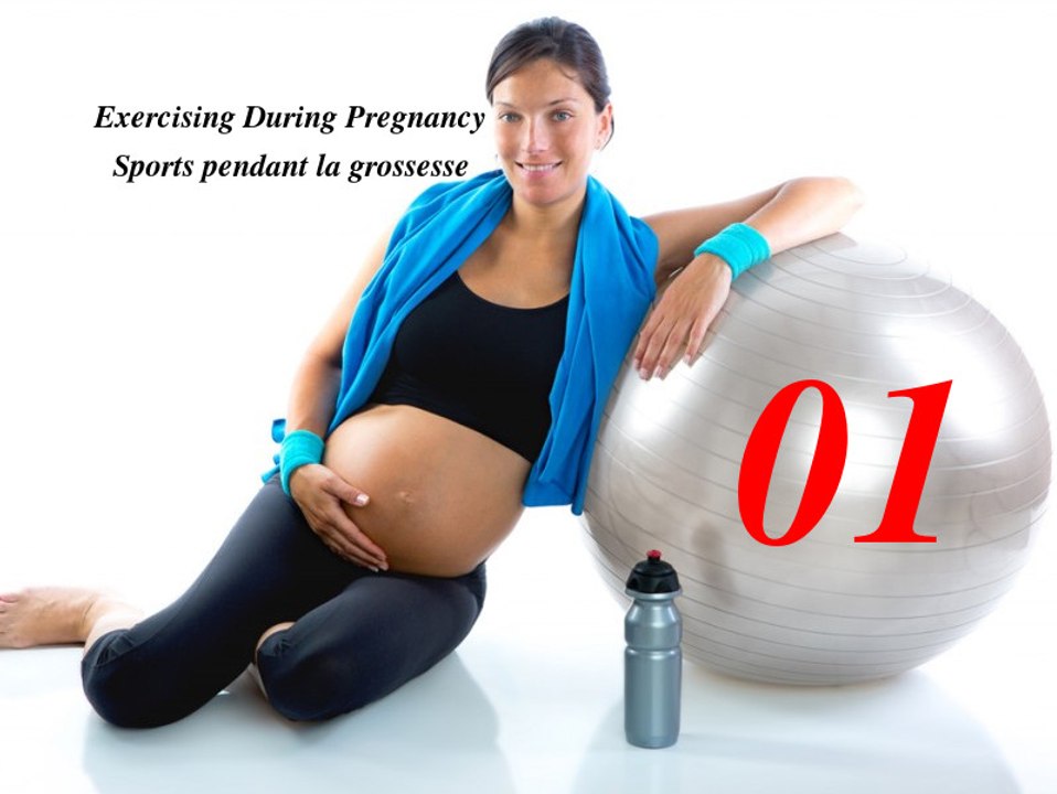 La grossesse Exercices de sport pour femme enceinte 01