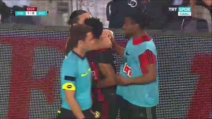 1-0 Chico Ofoedu Goal Turkey  TFF 1. Lig  Promotion Play-Off Final - 04.06.2017 Eskişehirspor 1-0 Göztepe Izmir