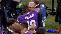 James Rodriguez ignora a Zidane en la celebración del Real Madrid tras ganar la Champions
