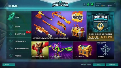 Paladins Gameplay 5-26 - Discussing newest patch and playing (2of3)