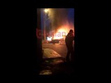 Video 1/ Shpërthimi i makinës në Fier