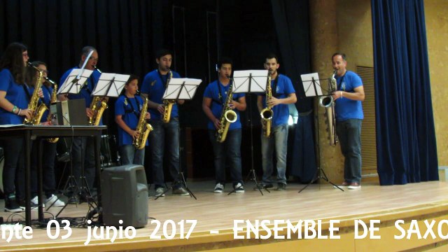 Audición de Alumnos Escuela de Música SCD CAROLINAS - Alicante - Ensemble de Saxofones