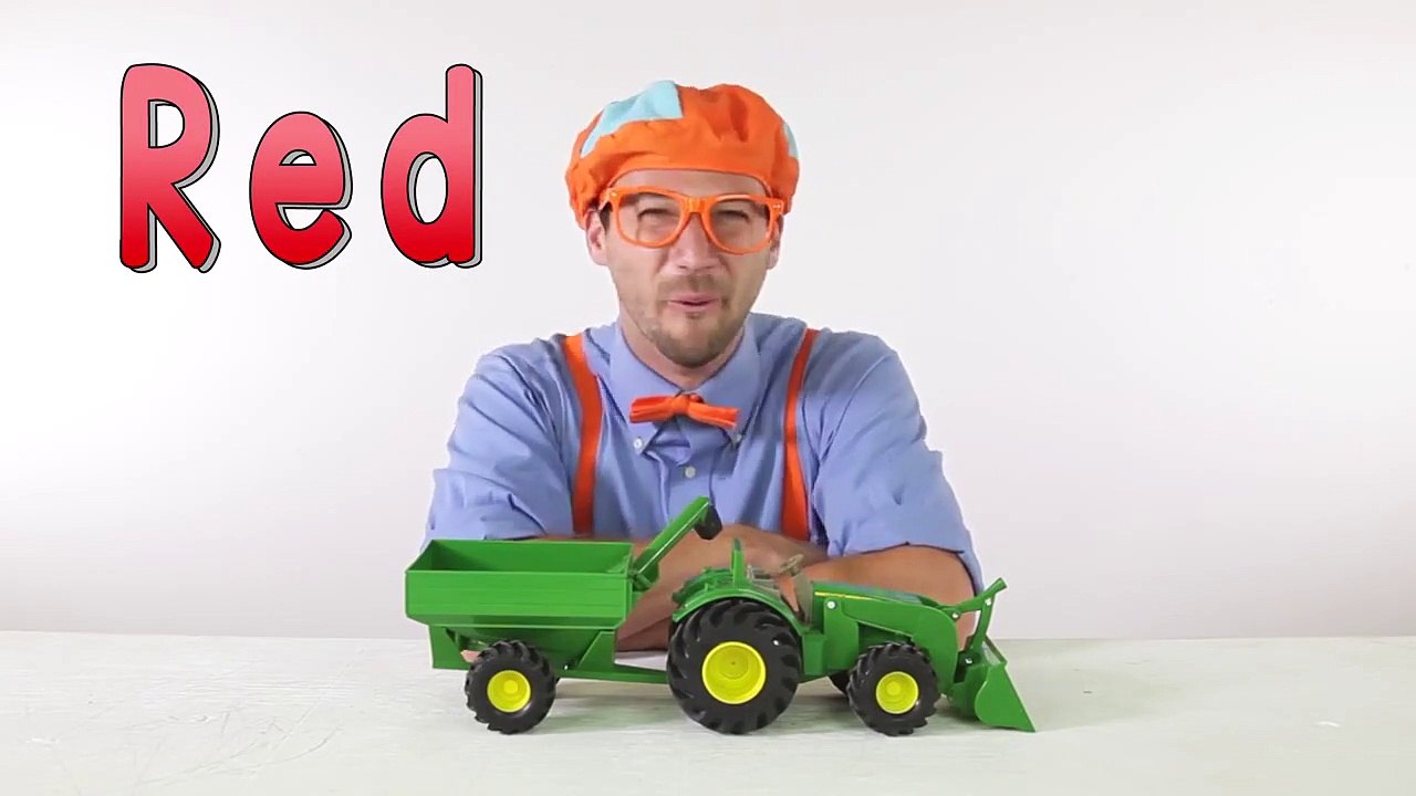 Tractors for Children _ BlippCTOR SONG _ Blippi Toys Video Dailymotion