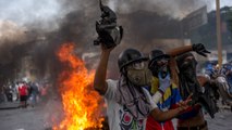 What it's like to be in the middle of the violent protests in Venezuela