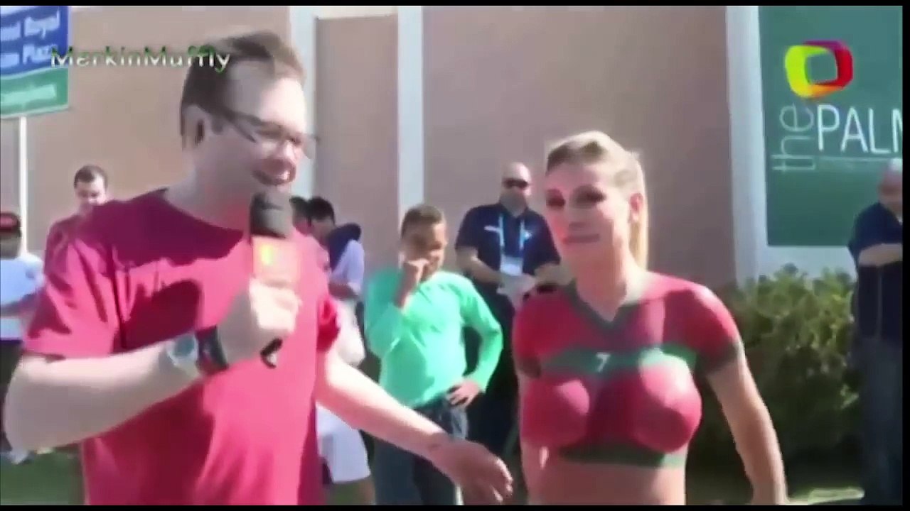 Soccer Portugal Body Painting