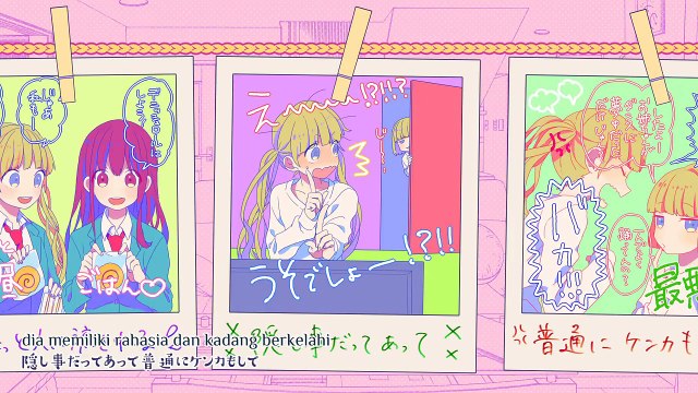 Kawaiku Naritai - HoneyWorks ft. sena [Subtitle Indonesia]