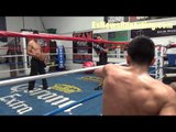 Leo Snata Cruz In Camp For Abner Mares Fight - EsNews Boxing