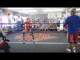 Karim Mayfield Who May Face MAYWEATHER sparring Manny Pacquiao EsNews