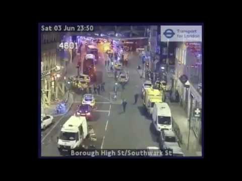 London Traffic Cam Shows Police Response to 'Major Incident'