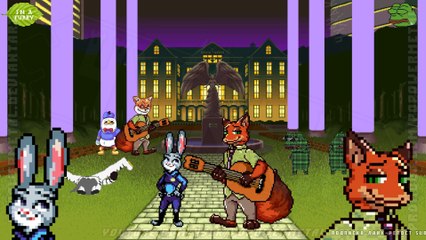 Zootopia pixel 8 bit (Shakira Try Everything acapella Cover)