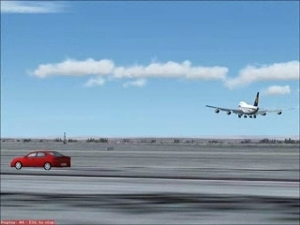 Atterissage a francfort