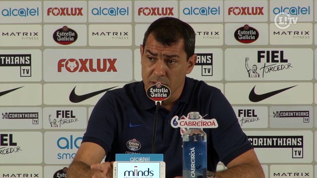 Carille mostra otimismo com ataque do Corinthians: 'Ainda vai melhorar'