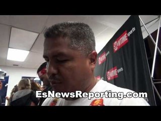 julio cesar chavez jr family seconds after win over reyes - EsNews