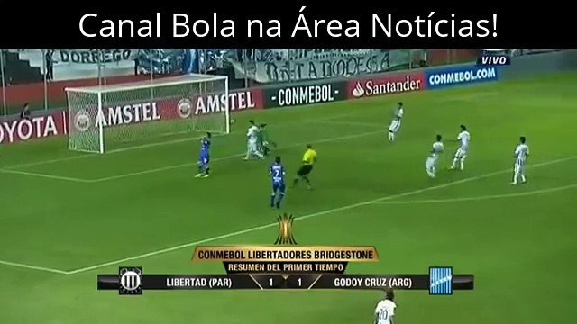 184.Goles Libertad vs Godoy Cruz 1-2 RESUMEN - COPA LIBERTADORES 2017
