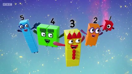 Numberblocks Ten Green Barn the numbers