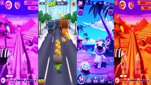 Games for Kids Learn Colors with Minion Rush Talking Hank vs Talking Tom Gold Run Level 17 Video,Cartoons animated anime game 2017