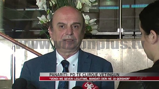 Panariti: PD të çlirojë vetingun - News, Lajme - Vizion Plus