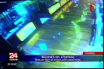 Filipinas: difunden nuevas imágenes de tiroteo en hotel de Manila