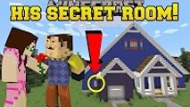 PopularMMOs Minecraft׃ MY NEIGHBOR'S SECRET ROOM!!! - Hello Neighbor - Custom Map