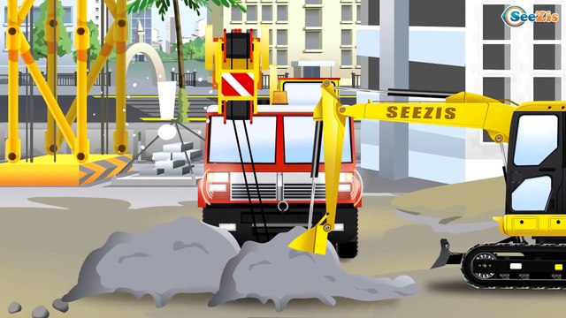 Tractores infantiles - Carritos para niños - Camiones infantiles - La zona de construcción - Coches