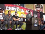 julio cesar chavez jr vs el dorado reyes press conference - EsNews