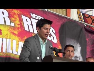 full chavez jr vs reyes press conference and faceoff - EsNews