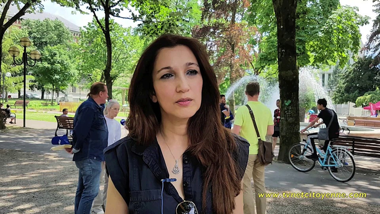 Francis Lalanne à Chambéry pour soutenir Habiba Boufama dans la 4ème de Savoie