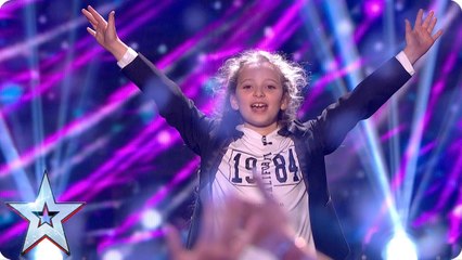 Britain’s Got Talent 2017 (Grand Final) -  Issy Simpson loves her brother snow much with card trick