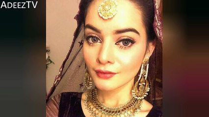 Minal Khan in wedding Dress