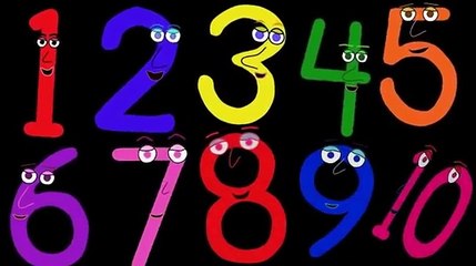 Numbers Song in German. Zahlenlied.