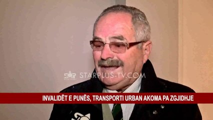 INVALIDËT E PUNËS, TRANSPORTI URBAN AKOMA PA ZGJIDHJE