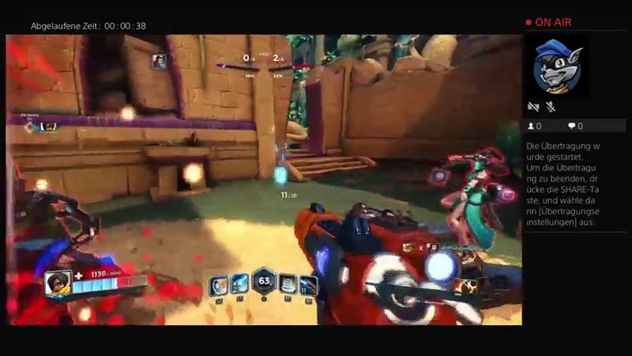 Ps4-live-Übertragung von sido44184