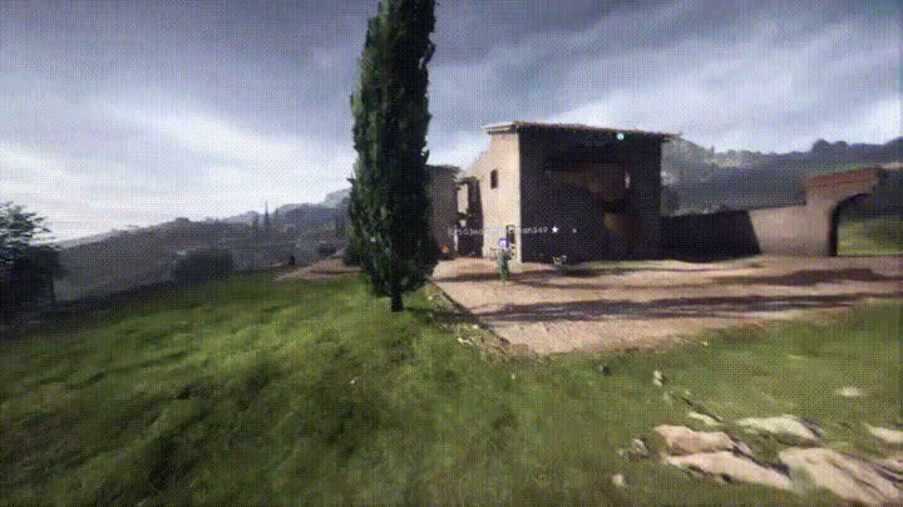 Battlefield 1: Buzz the sides, leave the top