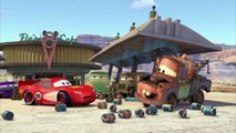 Lightning McQueen- Mater Toy - Itsy Bitsy Spider - NURSERY RHYMES!! ACTION!!hh