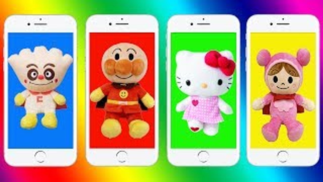 アンパンマン 歌 ❤️ 歌のアニメーション こども向けの歌 ❤ だだんだん ドキンちゃん メロ...