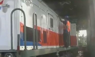 Perawatan Lokomotif Dilakukan PT KAI Jelang Mudik
