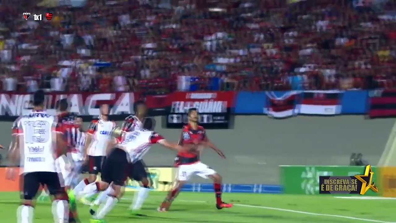 38.Atlético-GO 1 x 2 Flamengo - Melhores Momentos & Gols - Copa do Brasil 2017