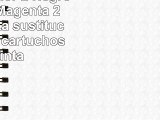 AKEN 4 Color 2 Negro 2 Cian 2 Magenta  2 Amarillo La sustitución de los cartuchos de