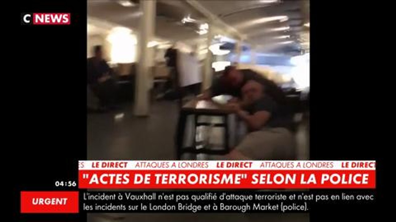 Attentat de Londres : scène de panique dans un...