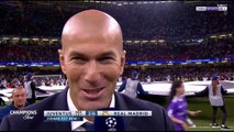 Juventus VS Real - Réaction de Zinedine Zidane