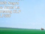 TONER EXPERTE Compatible CLTK406S Negro Cartucho de Tóner Láser para Samsung CLP360