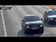 Russian CCTV: Man saves kitten stranded in the middle of busy highway