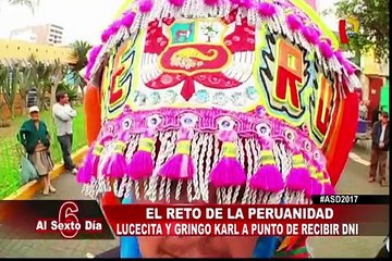 Reto de la peruanidad: Lucecita Ceballos y 'Gringo Karl' próximos a recibir DNI