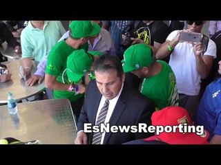 Lundy & Herrera CHOOSE FIGHT GLOVES trash talking in effect - EsNews